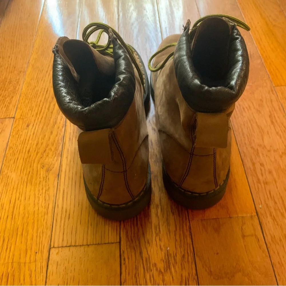 RARE VTG Dr. Martens Made in England 939 Leather Tan Boots Size 10 - Picture 5 of 9